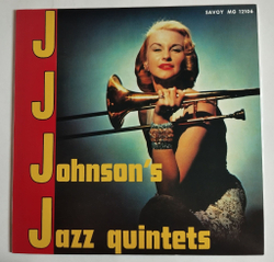 Винтажная виниловая пластинка LP J.J. Johnson Jazz Quintets (Japan 1985) (No Obi)