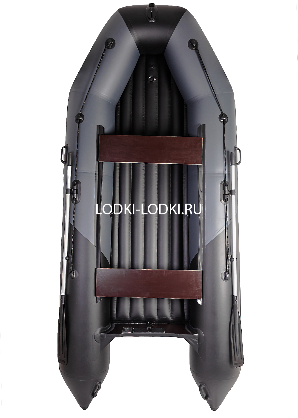 Хантер 365 ЛКА серый-черный (Лодка ПВХ под мотор НДНД)