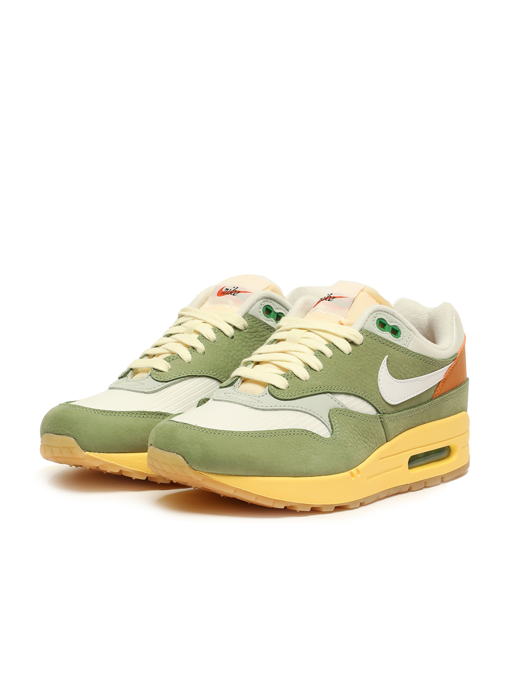 Кроссовки Низкие Из Кожи/текстиля Nike Wmns Air Max 1 Prm