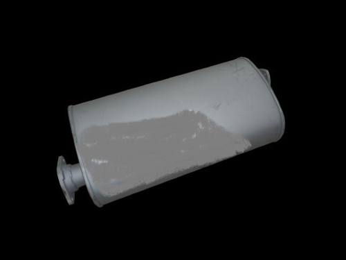 Глушитель /УАЗ 452, 39099 дв. 4213/ инжектор (Баксан-Автозапчасть)