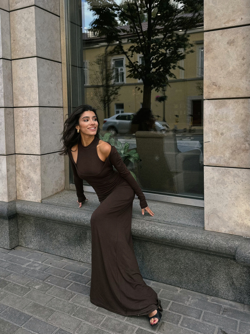 Платье двойное