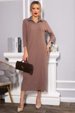 Платье трикотажное Каприччио (коричневое) П14591-10М LT Collection