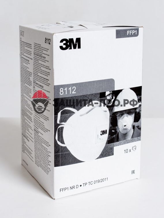 Респиратор 3M 8112, FFP1, с клапаном выдоха