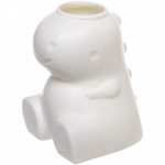 Ваза из пластика «Marlen-Улыбка» 0,5л 13*9*4,5см цвет белый