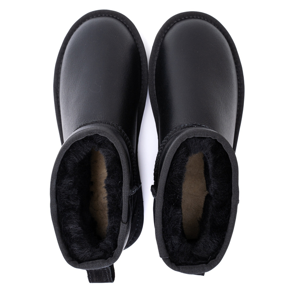UGG Mens Classic Mini II Metallic Black