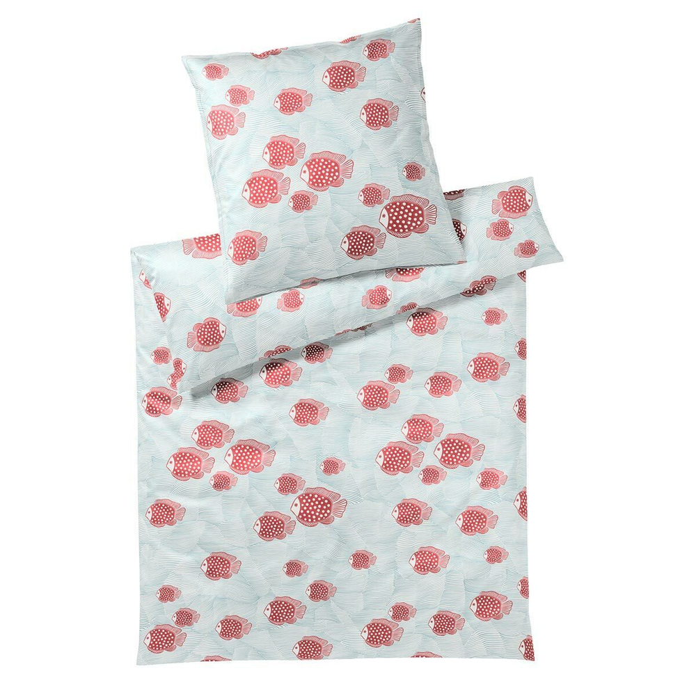 Пододеяльник 155х200 Elegante Float 2297R/1 коралловый