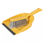 Комплект щетка - сметка с совком (желтый)