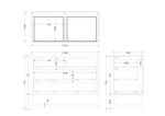 KFG005E7 Комод 101*45*79см