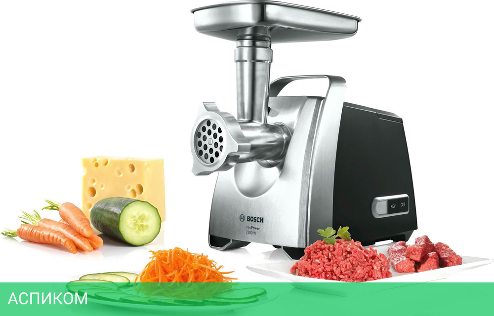 Мясорубка Bosch MFW68680 черный