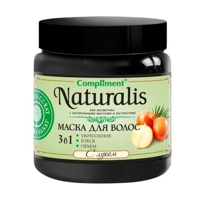 Compliment Naturalis Маска для волос 3 в 1 с луком