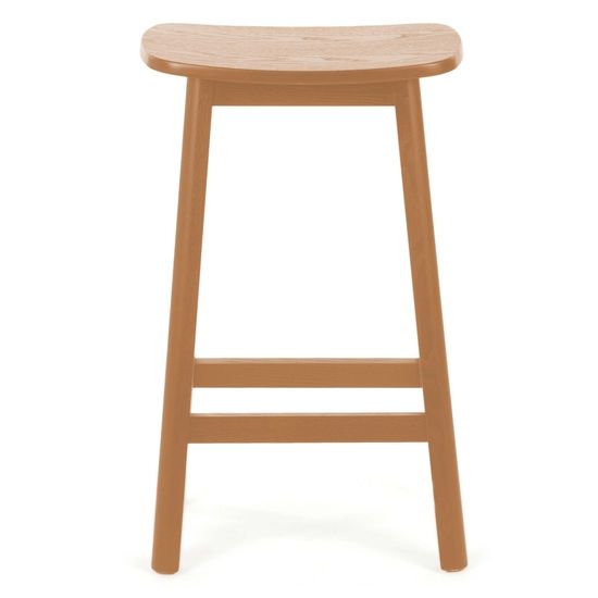 Полубарный стул Sedate деревянный натуральный цвет
