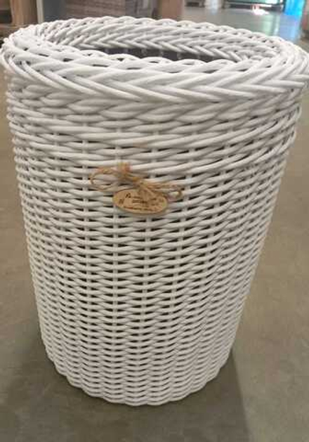 Кашпо колонна, белая 12л.