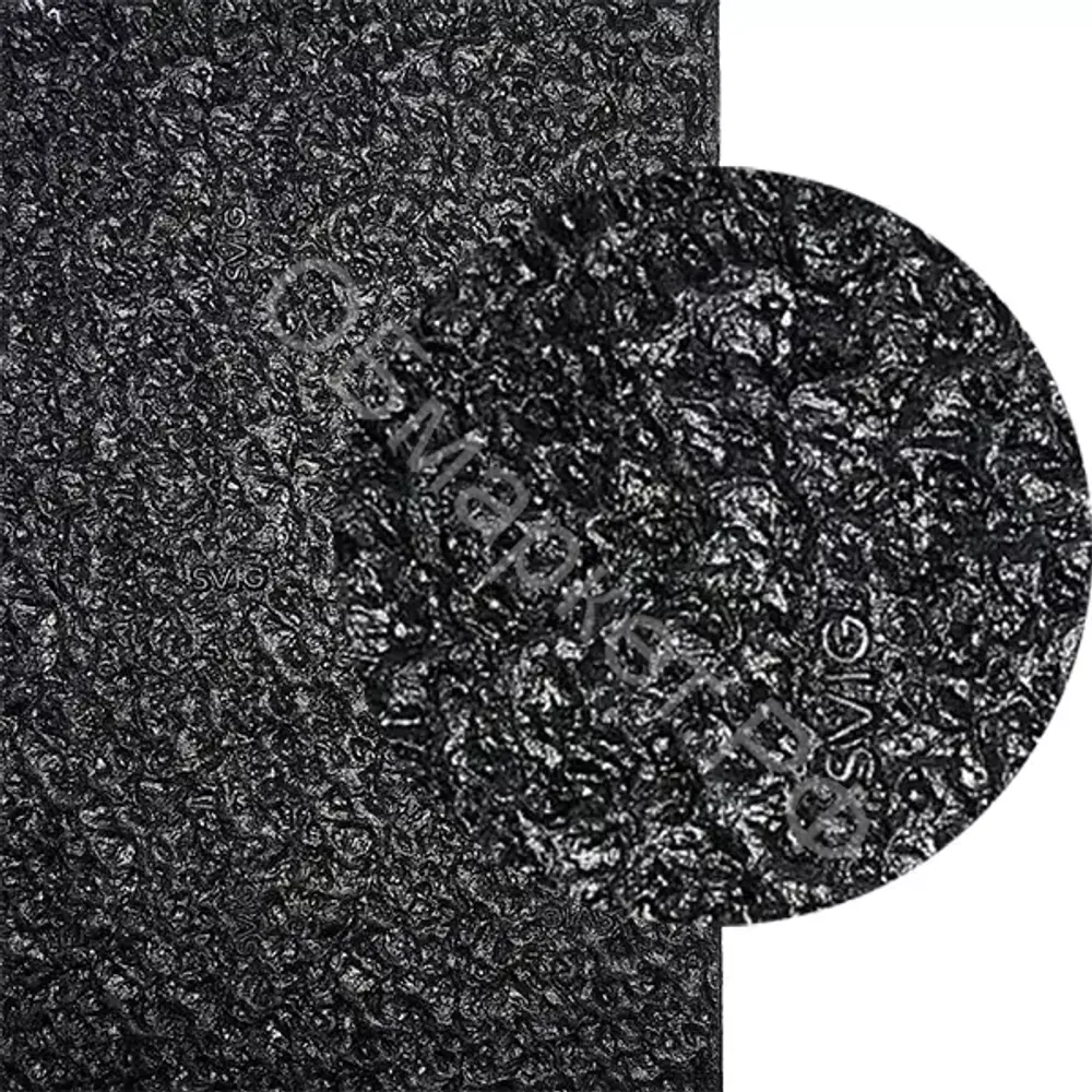 Набойка листовая Svig LA300 Crespone Duplex 6мм (72х62см) чёрный [BK]