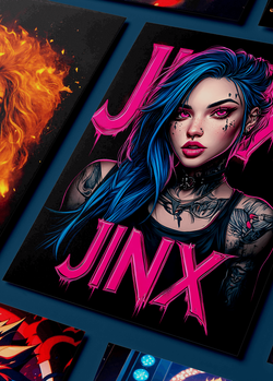 Картина на стену на металле от MetallSubArt "Аркейн"