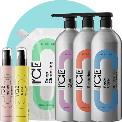 ICE In-Salon - система профессиональных процедур для волос в салоне