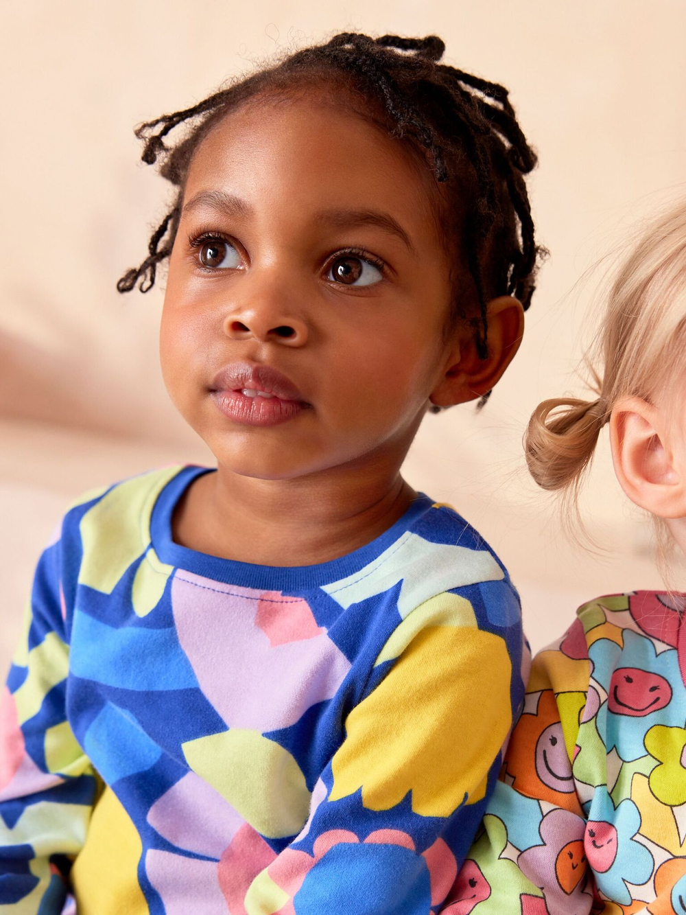 Пижама для девочки Next 617-945, 3 шт., Розовый, Синий