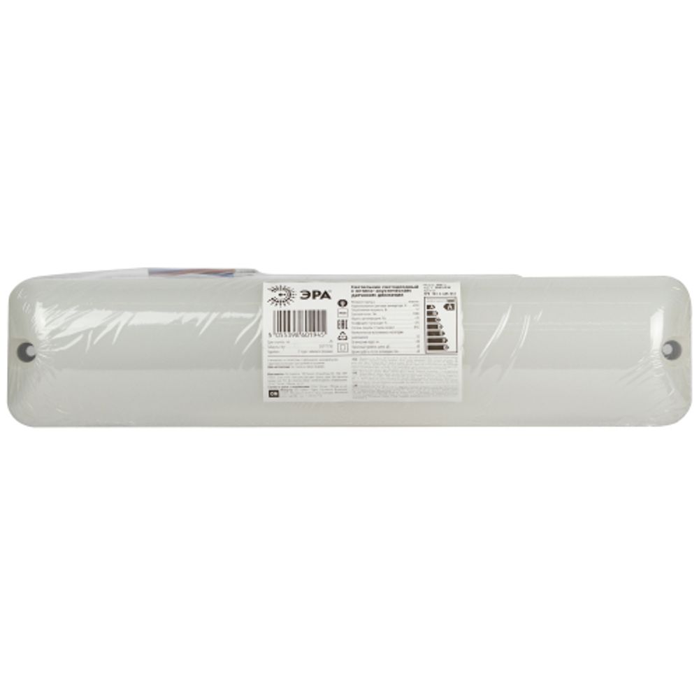 Светильник ЖКХ светодиодный ЭРА SPB-103-2-40K-012 12Вт 4000K 1150Лм IP65 350х75х50 оптико-акустический датчик движения