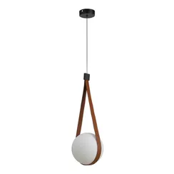 SL2002.403.01 Светильник подвесной ST-Luce Черный, Терракотовой/Белый E27 1*60W MOONBAG