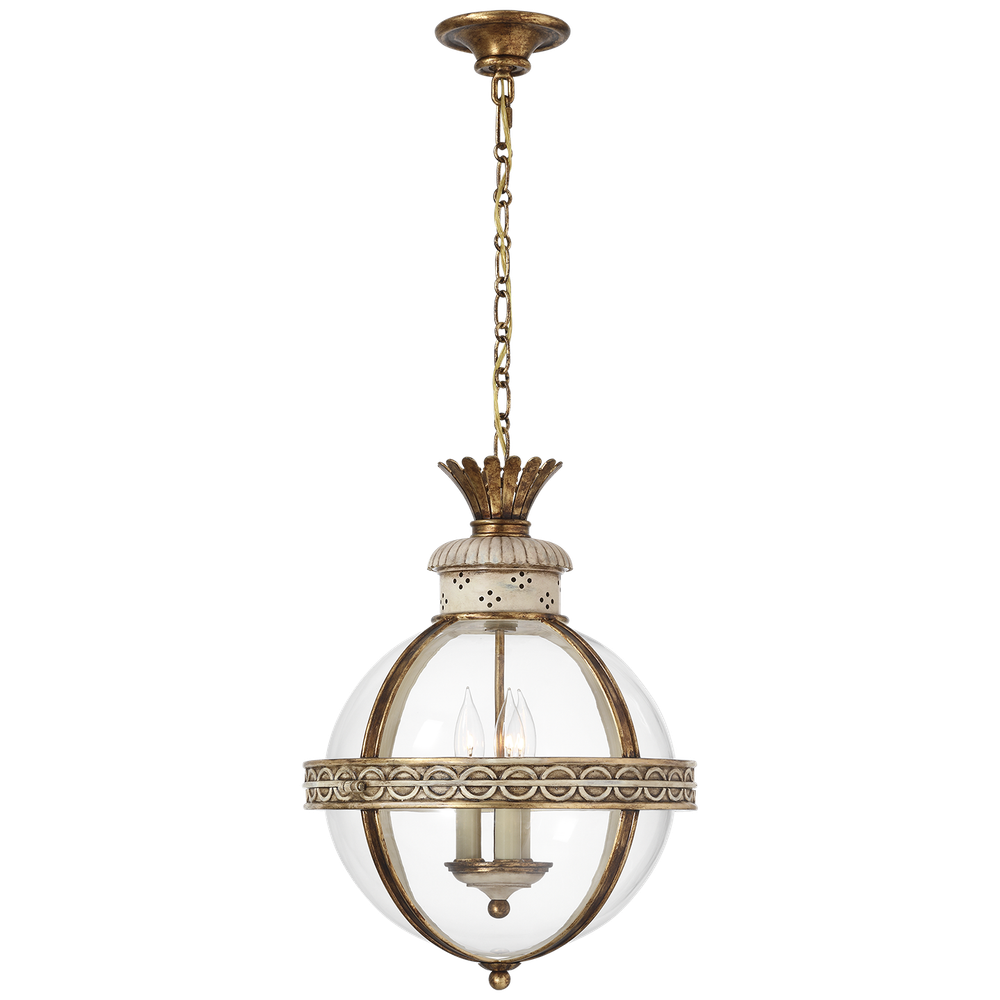 Люстра Visual Comfort Crown Top Banded Globe Lantern (Open Box)