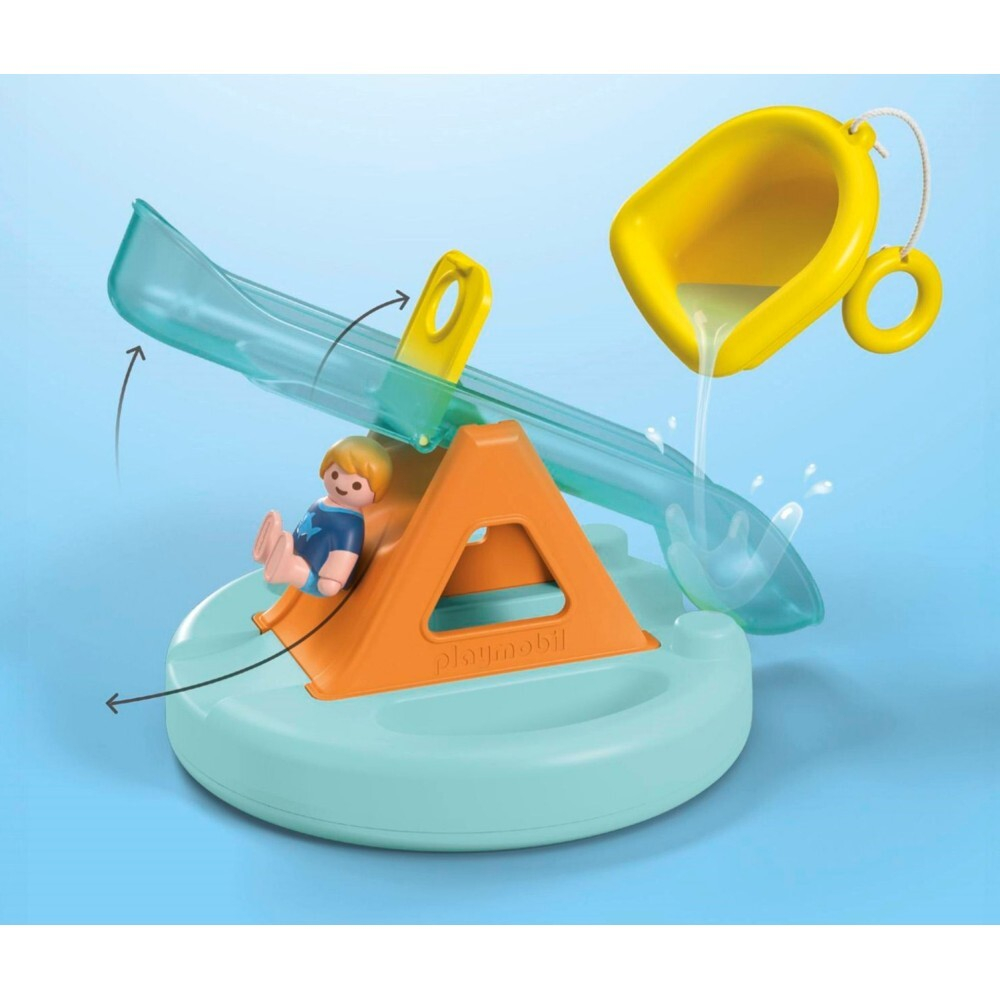 Playmobil - Junior Aqua Плавучий остров с горкой 71687 / артикул   71687  / GTIN 4008789716873