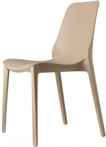 Стул пластиковый Scab Design Ginevra Go Green, тортора