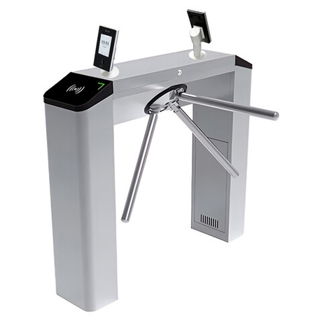 ZKTeco TS2000 Plus (FACE-4FP) тумбовый турникет с распознаванием лиц и отпечатков пальцев