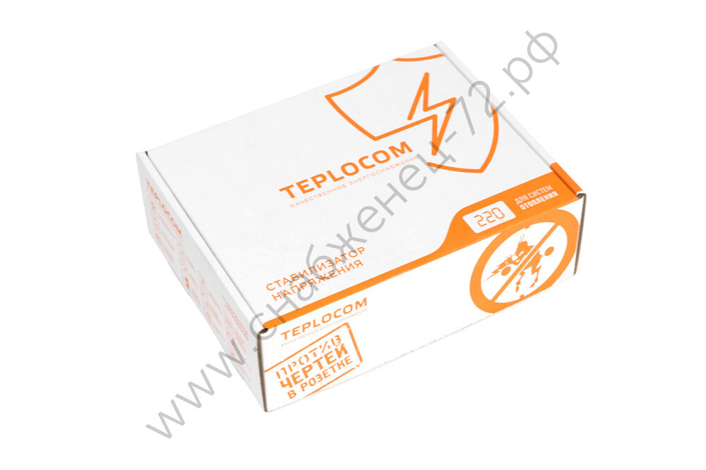 Teplocom ST-555-И стабилизатор сетевого напряжения 220 В, 555 ВА, Uвх.145-260В, индикация
