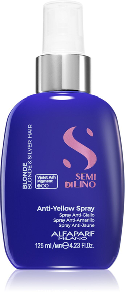 Alfaparf Milano Semi di Lino Blonde - спрей против желтизны для светлых и окрашенных волос /   125  ml  / GTIN 8022297133409