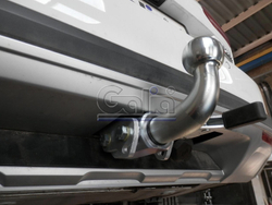 Фаркоп оцинкованный Galia V073A для Volkswagen Golf VII универсал 2WD/4WD 2013-(паспорт и сертификат в комплекте)(без электрики)