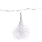 Гирлянда для дома 4,0 м 20 ламп LED с насадками ОДУВАНЧИК, прозрач.пров., авторежим.,IP-20 RG/RB (возможность соединения)