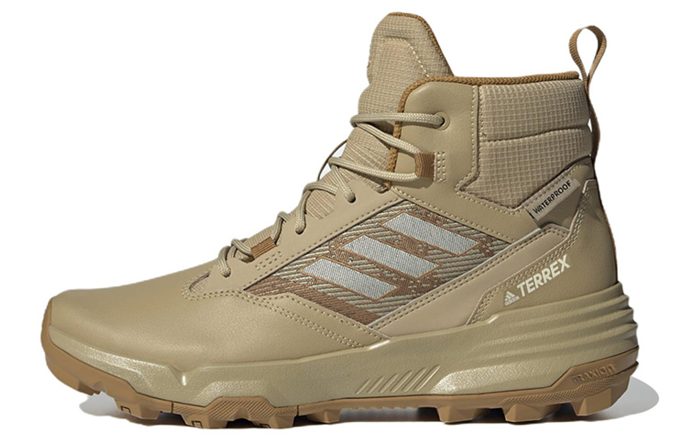 Adidas Terrex Unity Leather Mid Rain.RDY "Beige Tone Mesa"