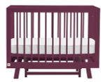 Кроватка детская Lillaland Lilla Aria с маятником Italian Plum