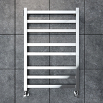 Полотенцесушитель водяной хром Keerol LP1 800x500, вент. углов. 3/4"х1/2" г/ш (пара)