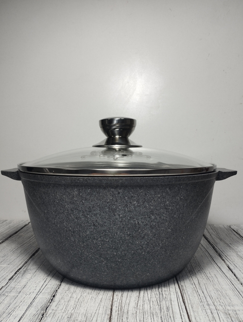 Кастрюля 4л с кр Premium grey в упаковке 44901