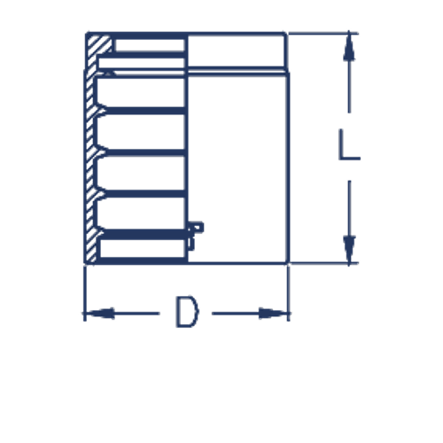 Муфта DN 25 1SC