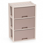 Комод 3-х секционный "Колорит" (бежевый)