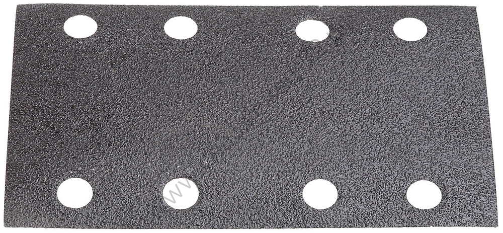 Лист шлиф. универс. URAGAN ″Оптимал. для мягких пород дерева″ 8 отв. по линии, на липучке, для ПШМ, P320, 80х133мм, 10шт