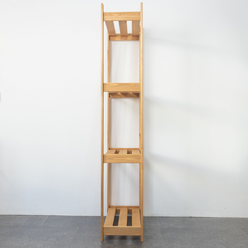 Стеллаж для рассады напольный деревянный 159 см для игрушек и для книг Альберт бейц / стеллаж на балкон, для кухни