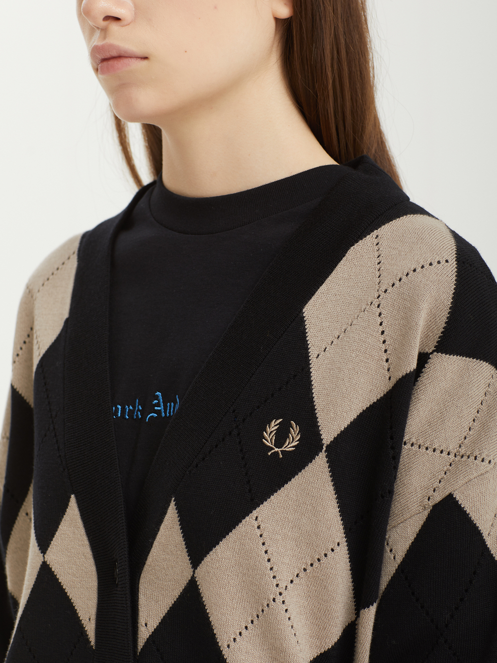 Женский Кардиган Argyle Pointelle