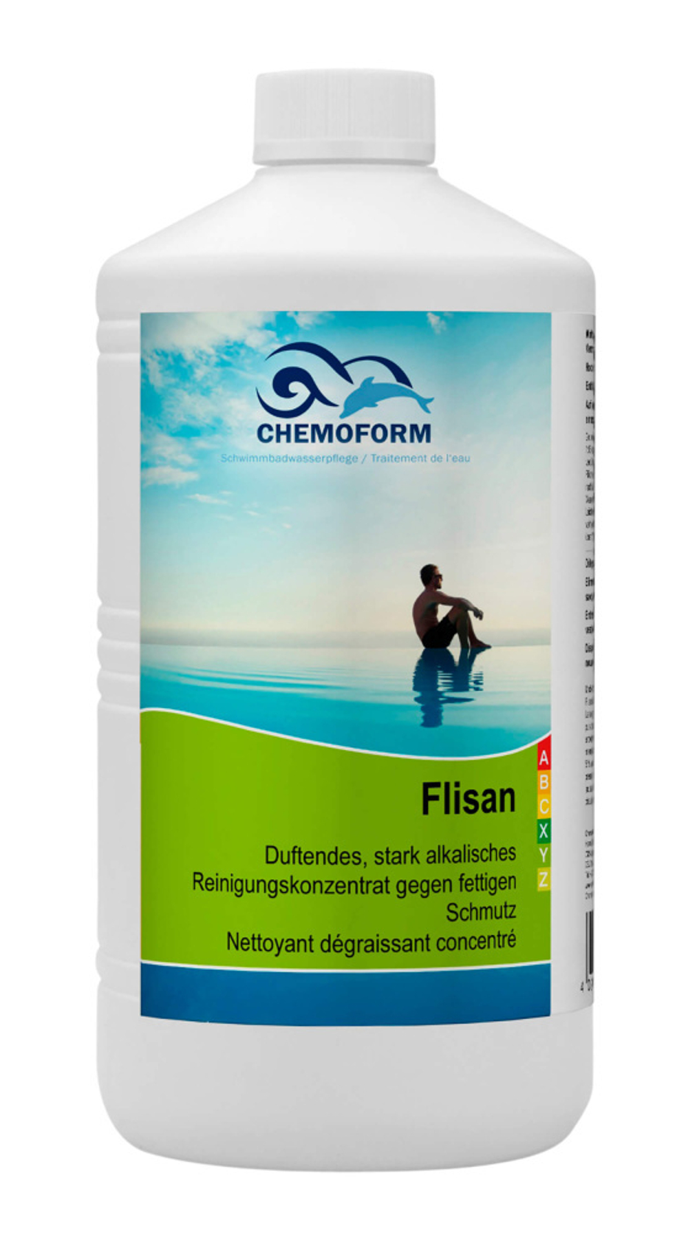Флисан, 1 л, средство для очистки поверхности, Chemoform (1109001)