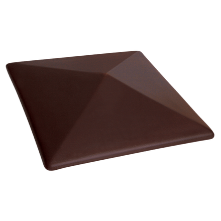 Колпак на столб забора King Klinker, Капля кальвадоса (21) Calvados drop, 445x585x106