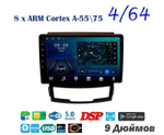 Topway TS10 4+32GB 8 ядер для SsangYong Actyon 2011-2013