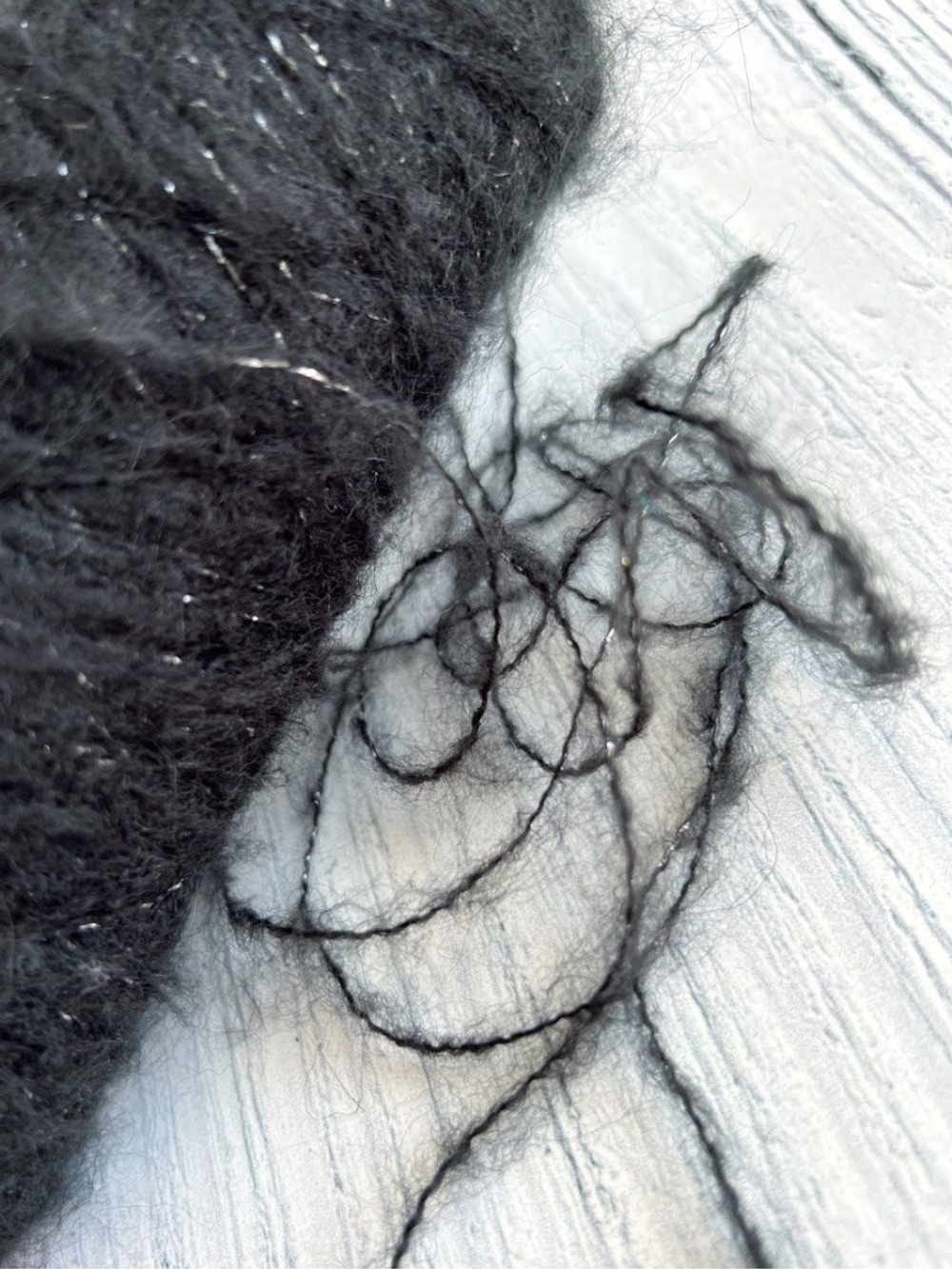 Пряжа с мохером и люрексом Matexsa