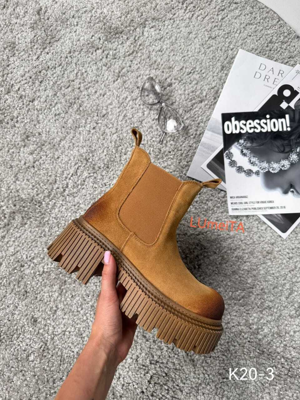 Ботинки нат. кожа по 6 пар (36-40)р./ 20-3