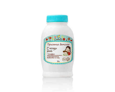 Присыпка детская с оксидом цинка, 70 г (2,18 б)