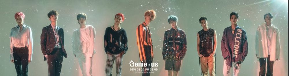 Официальный постер Pentagon - Genie:us