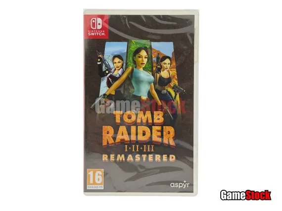 Tomb Raider 1-2-3 (I-II-III) Remastered (Nintendo Switch, Полностью на русском языке)