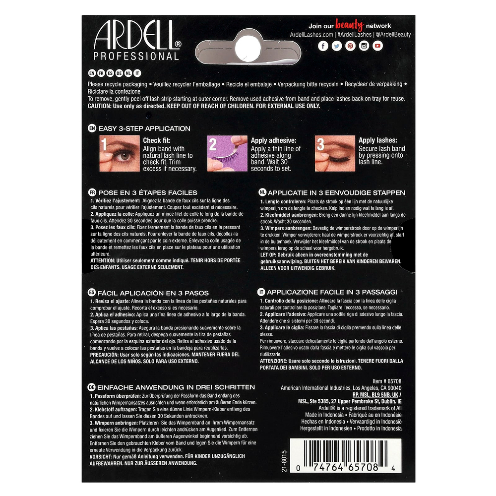 Ardell, Demi Wispies, 6 пар