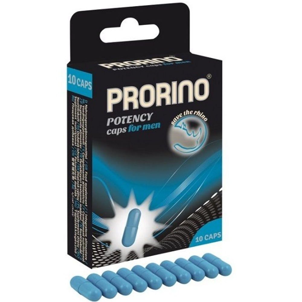 Возбуждающее средство для мужчин Ero Black Line Prorino Potency Caps for men