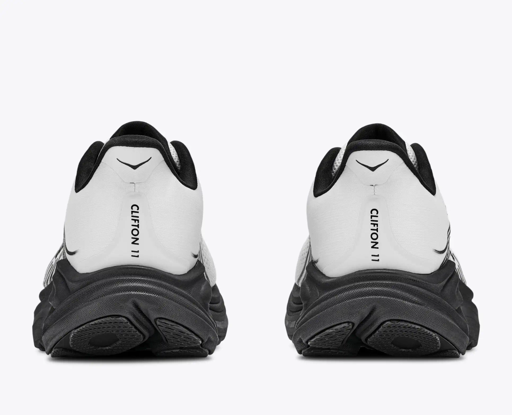Женские кроссовки Hoka Clifton 11 - White / Black